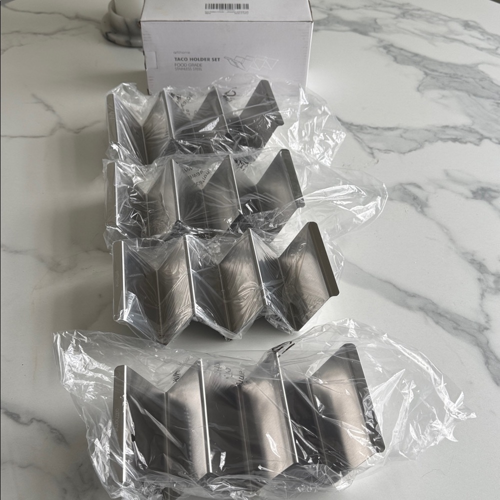 Taco Holder Set - Stainless Steel